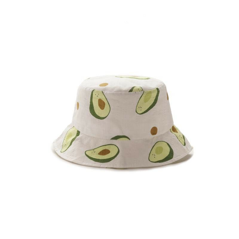 Sombrero De Pescador De Aguacate De Verano Unisex Sombrero De Cubo Sombrero De Sol De Viaje Al Aire Libre