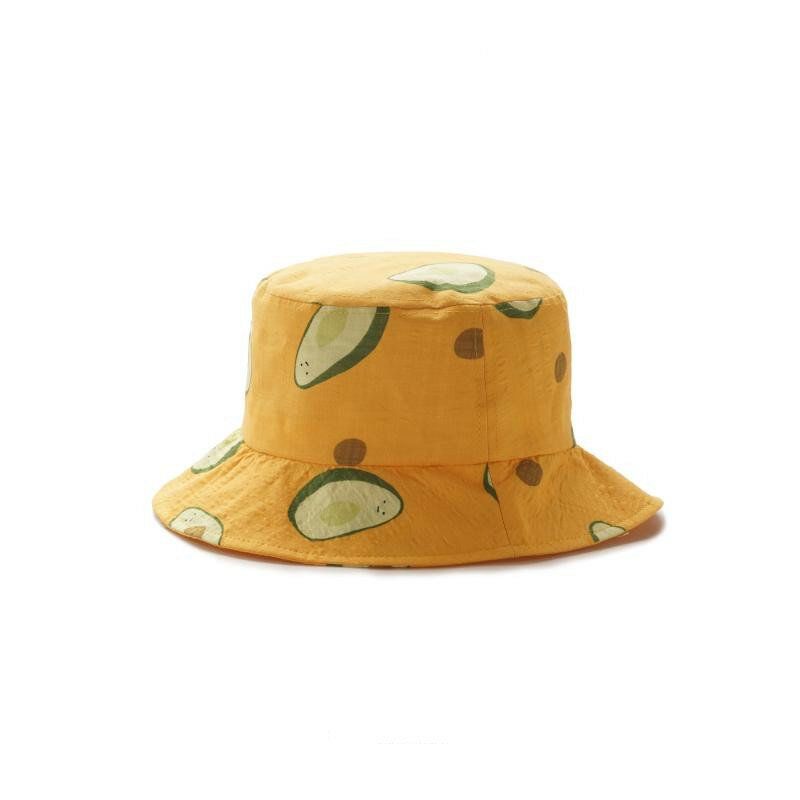 Sombrero De Pescador De Aguacate De Verano Unisex Sombrero De Cubo Sombrero De Sol De Viaje Al Aire Libre