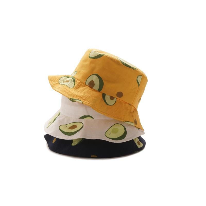 Sombrero De Pescador De Aguacate De Verano Unisex Sombrero De Cubo Sombrero De Sol De Viaje Al Aire Libre