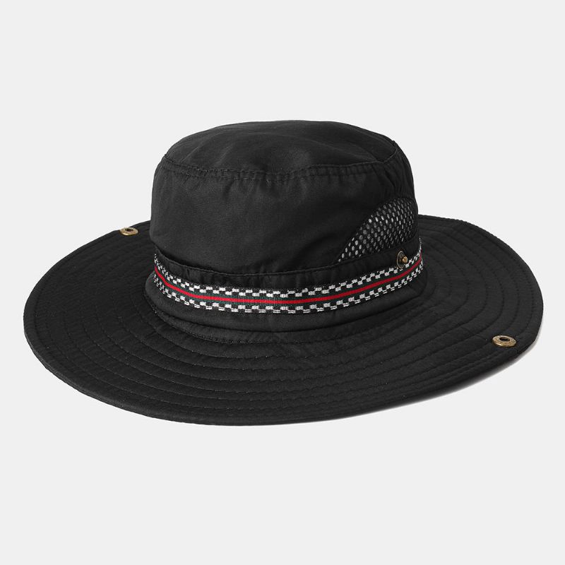 Sombrero De Pescador De Secado Rápido Para Hombres Y Mujeres Sombrero De Visera Plegable Con Bordado