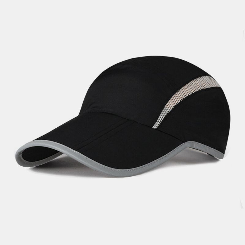 Sombrilla De Verano Unisex Protección Uv Secado Rápido Sombrero De Béisbol Plegable Para Deportes Al Aire Libre