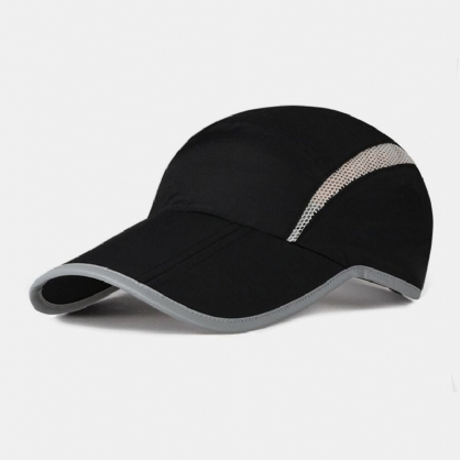 Sombrilla De Verano Unisex Protección Uv Secado Rápido Sombrero De Béisbol Plegable Para Deportes Al Aire Libre