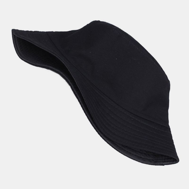 Unisex Algodón Estilo De Anime Japonés Impresión Casual Sunvisor Pareja Sombrero Sombrero De Cubo