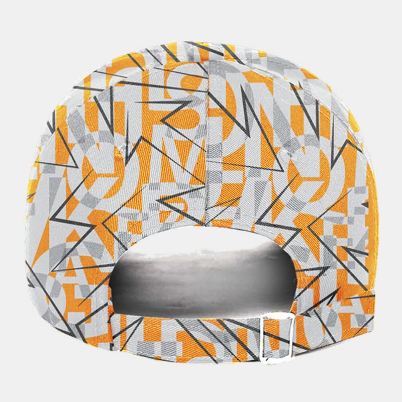 Unisex Algodón Letra Señalando Flecha Patrón De Color Al Aire Libre Casual Anti-uv Visera Sombreros Sombrero De Béisbol