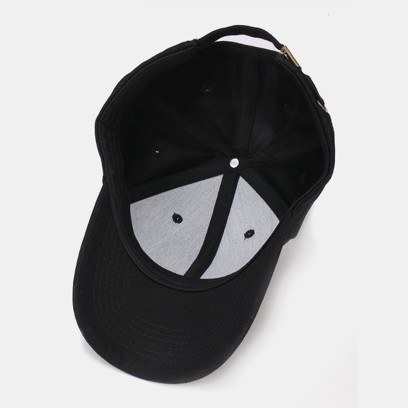 Unisex Color Sólido Cráneo Sonrisa Cara Patrón Elemento De Moda Sombrilla Al Aire Libre Sombrero De Béisbol Sombrero De Camionero