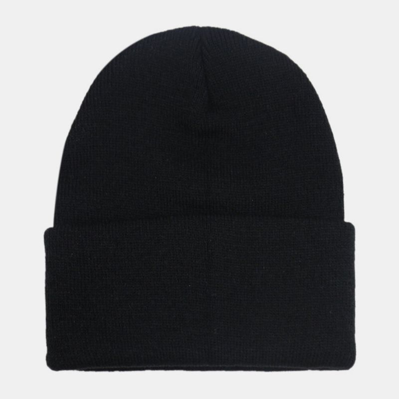 Unisex Lana Bordado De Dibujos Animados Gato Mantener Caliente Gorro De Punto Gorro De Esquí Gorro De Todo Fósforo