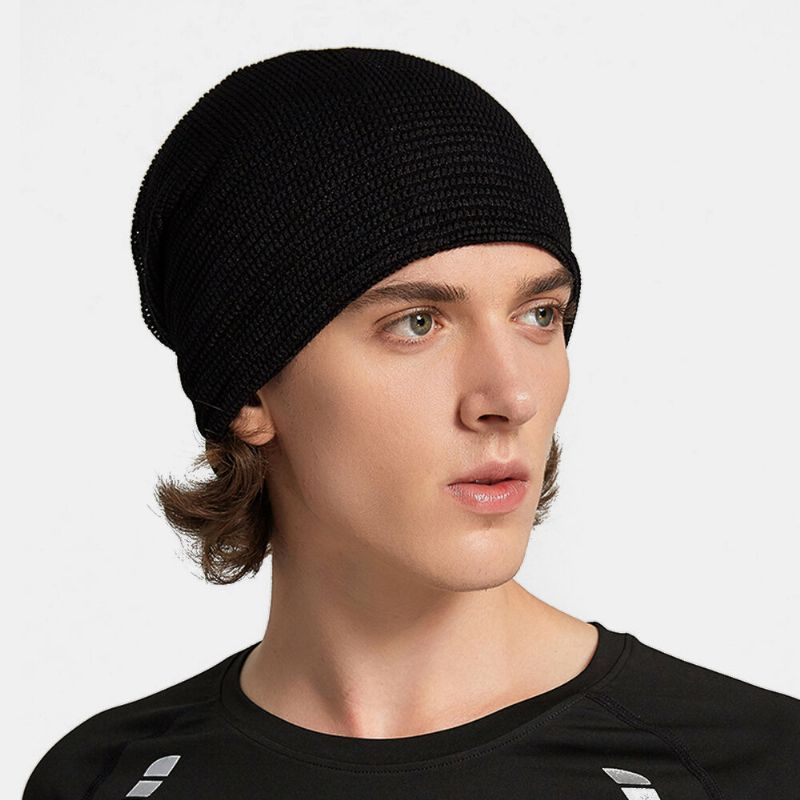 Unisex Multifunción Malla Transpirable Absorbente De Sudor Hip-hop Deportes Diadema Bufanda Gorro