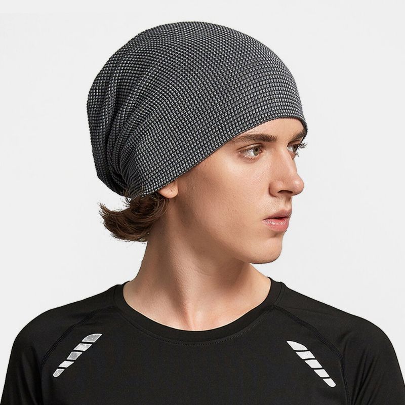 Unisex Multifunción Malla Transpirable Absorbente De Sudor Hip-hop Deportes Diadema Bufanda Gorro