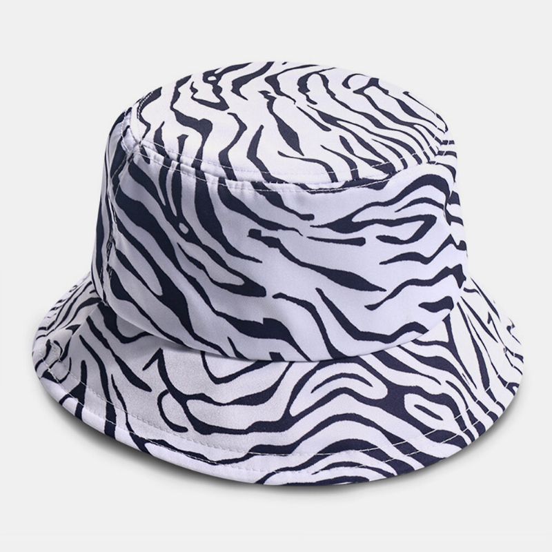 Unisex Overlay Horse Pattern Casual Travel Plegable Sombrilla Sombrero Bucket Hat