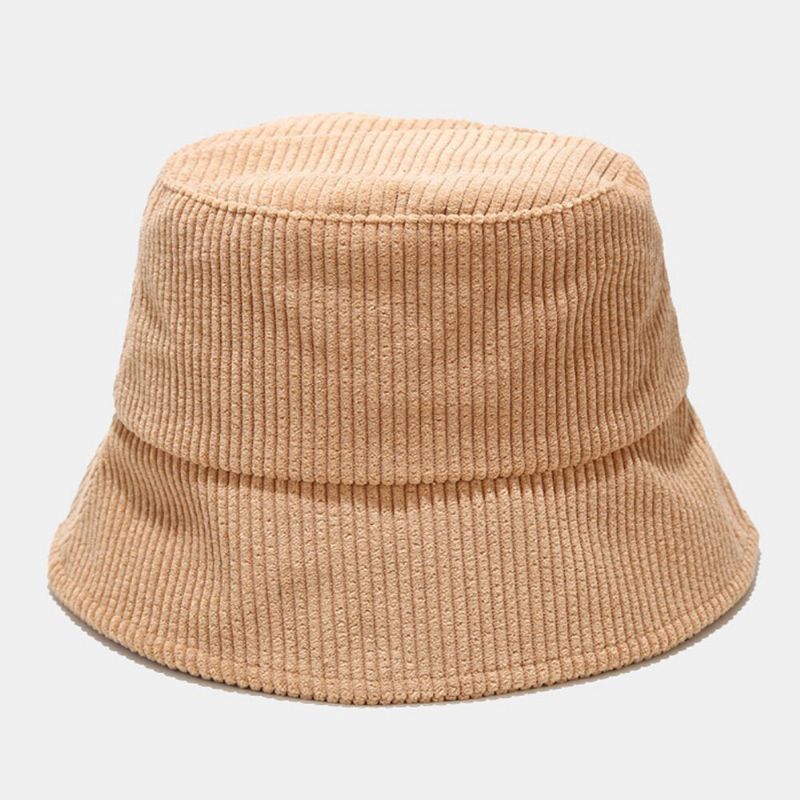 Unisex De Pana De Color Sólido Outdoot Travel Casual Pareja Sombrero Sombrero De Cubo