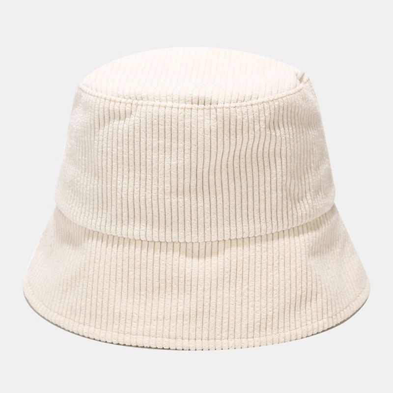 Unisex De Pana De Color Sólido Outdoot Travel Casual Pareja Sombrero Sombrero De Cubo