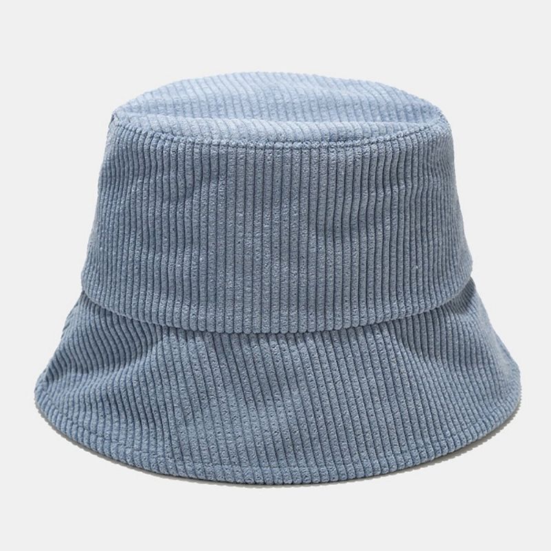 Unisex De Pana De Color Sólido Outdoot Travel Casual Pareja Sombrero Sombrero De Cubo