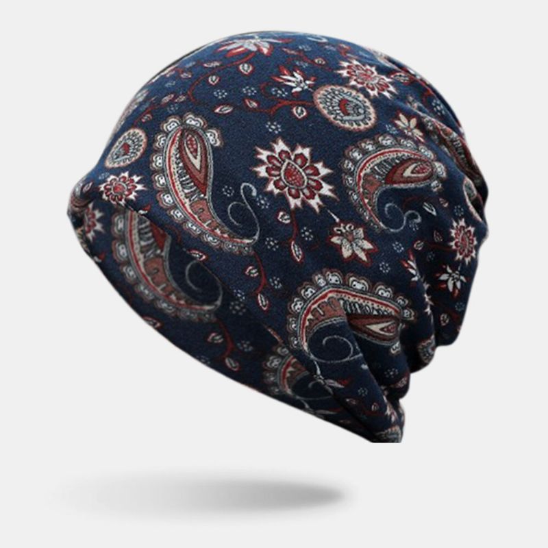 Unisex Retro Estilo Étnico Floral Anacardo Patrón Deporte Moda Gorro Sin Ala