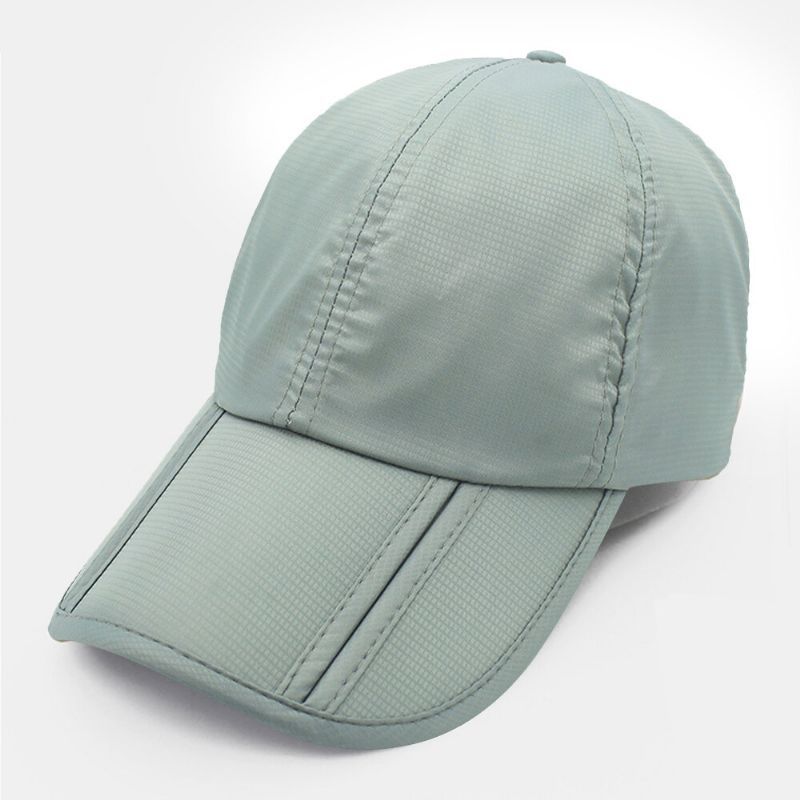 Unisex Verano Protección Solar Protección Uv Viseras Deportivas Al Aire Libre Plegables De Secado Rápido Sombrero De Béisbol