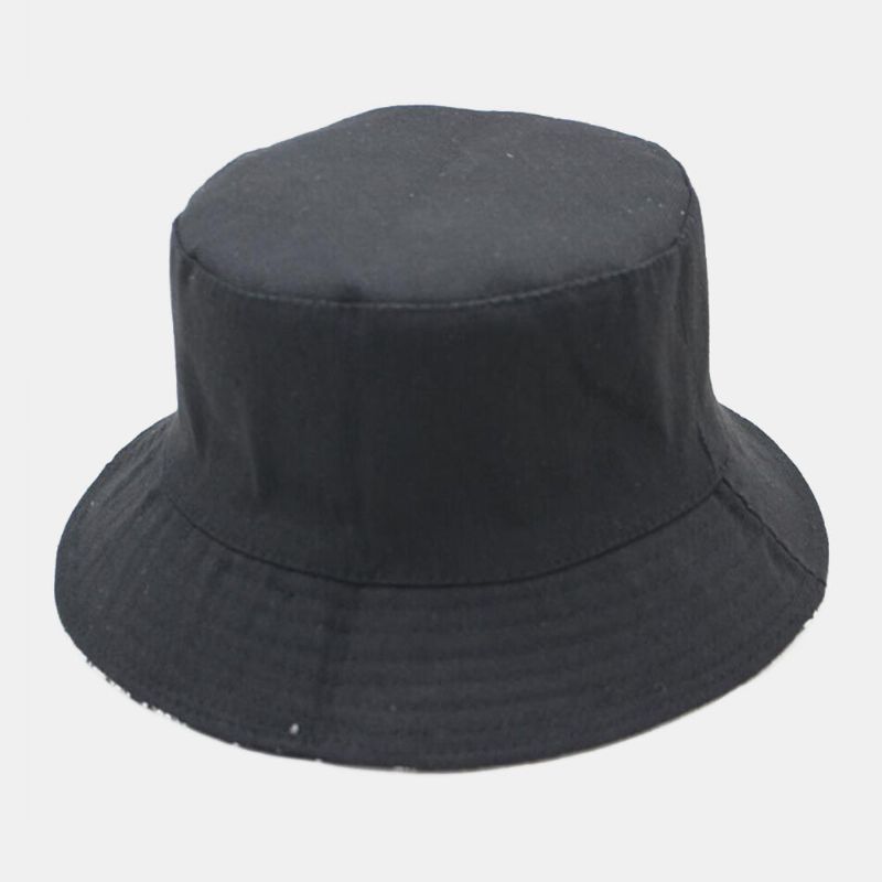 Unsiex Algodón Retro Estilo Étnico Elefante Patrón Moda Casual Sombrero De Cubo