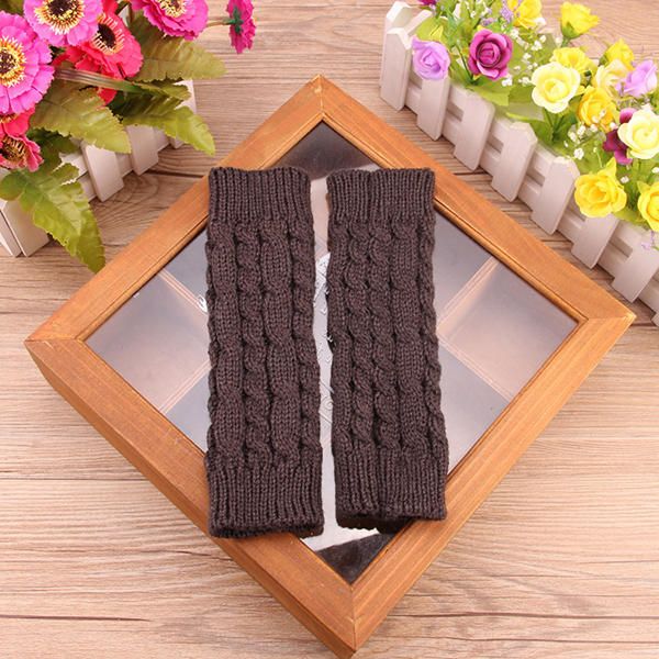 Crochet Knitting Warm Winter Hand Warmer Guantes