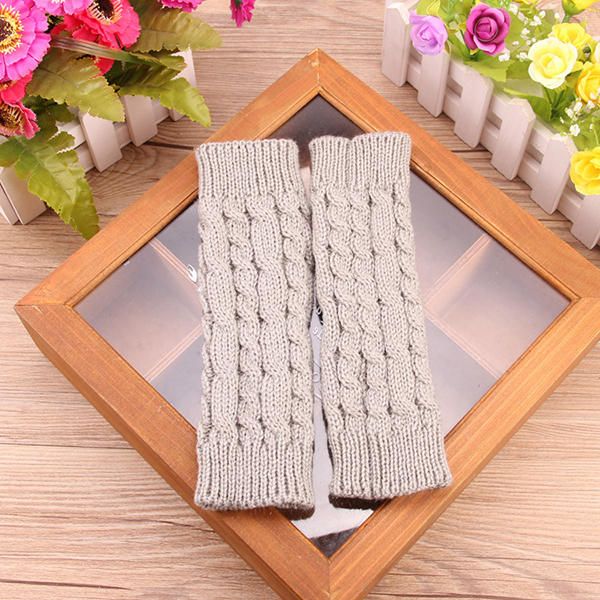 Crochet Knitting Warm Winter Hand Warmer Guantes