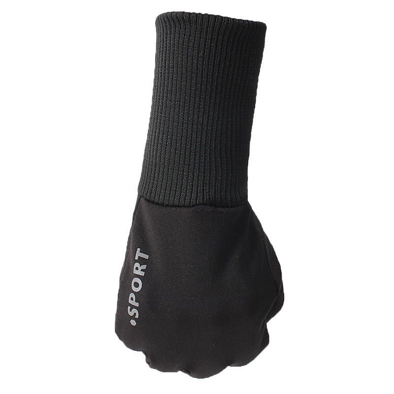 Guantes De Alargamiento De Muñeca Antideslizantes Impermeables Unisex Guantes De Forro Cálido Con Pantalla Táctil Deportiva