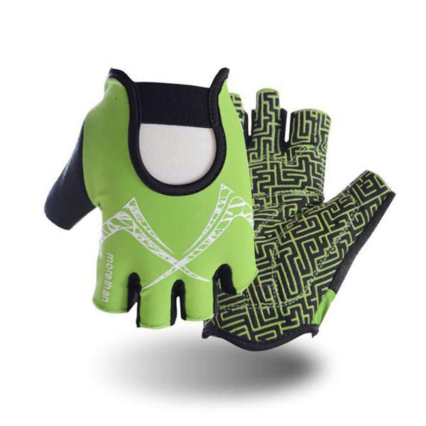 Guantes Antideslizantes De Silicona Transpirables Para Hombres Y Mujeres Guantes De Medio Dedo Para Montar En Deportes Al Aire Libre