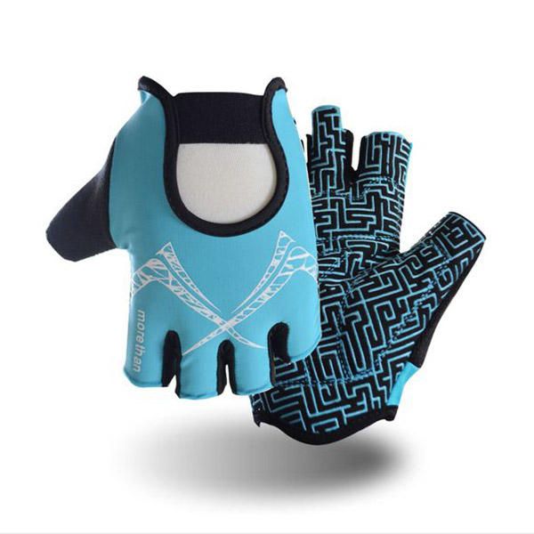 Guantes Antideslizantes De Silicona Transpirables Para Hombres Y Mujeres Guantes De Medio Dedo Para Montar En Deportes Al Aire Libre