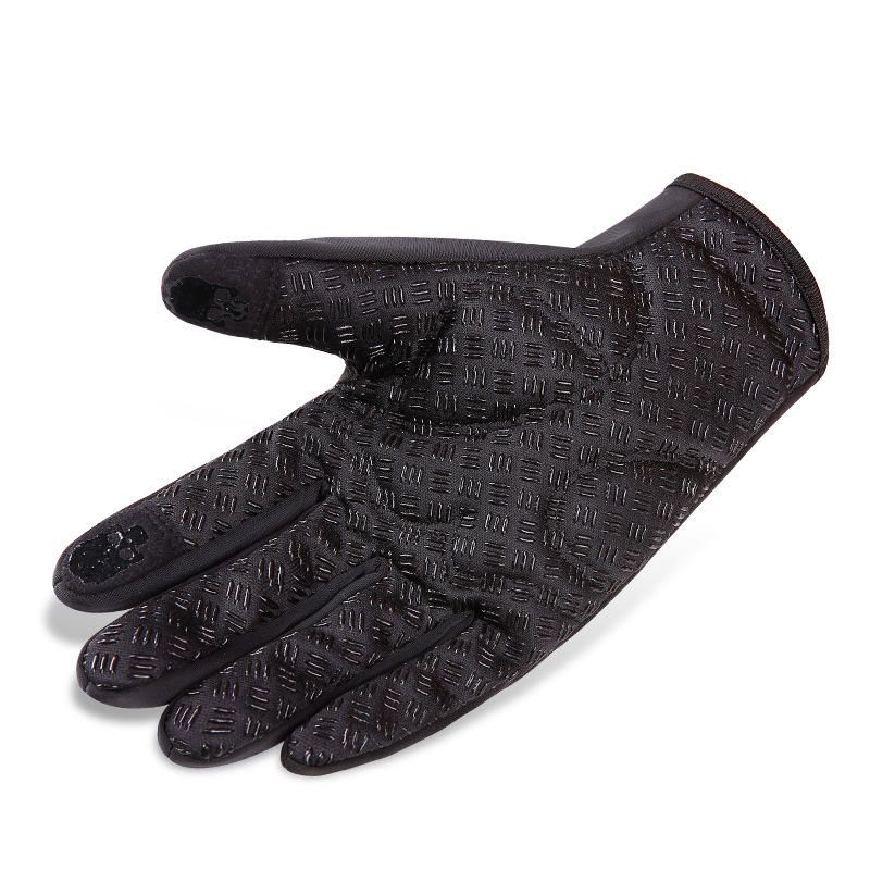 Guantes Cálidos A Prueba De Viento Con Pantalla Táctil De Invierno Para Hombre