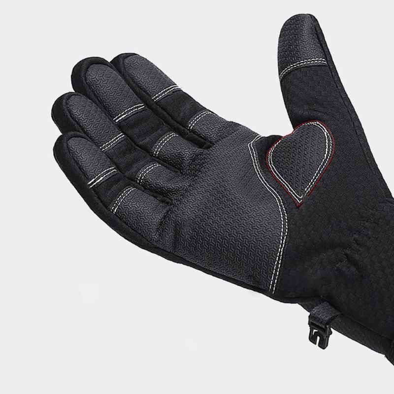 Guantes Cálidos De Invierno Con Pantalla Táctil Guantes Deportivos Cálidos Para Montar A Prueba De Viento Para Montañismo Guantes Tejidos Antideslizantes