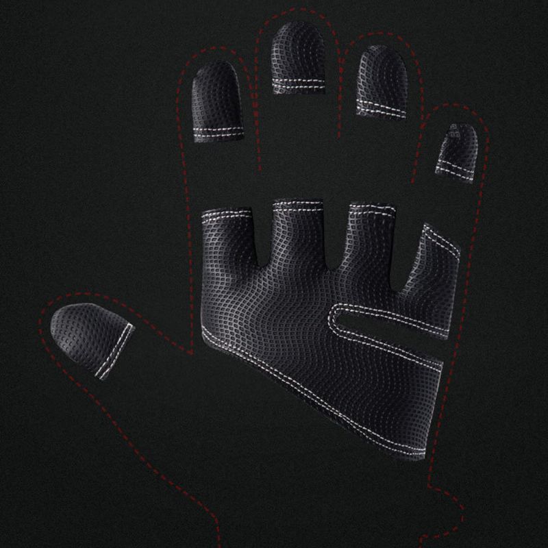 Guantes De Ciclismo Impermeables Unisex Más Guante De Motocicleta De Terciopelo Cálido Para Fitness