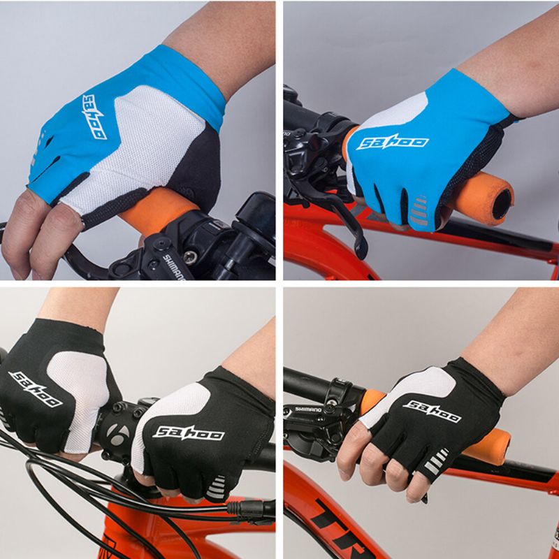 Guantes De Ciclismo Para Montar Al Aire Libre Elásticos Transpirables Y Antideslizantes Unisex