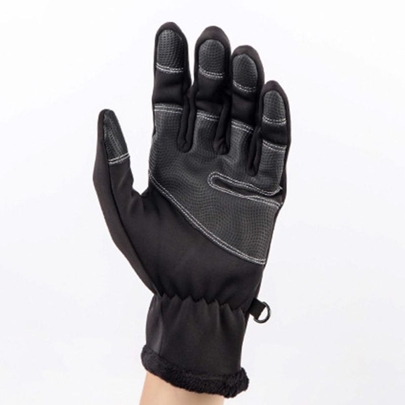 Guantes Con Cremallera De Dedo Completo De Esquí De Invierno Unisex