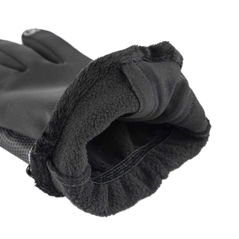 Guantes Con Cremallera De Dedo Completo De Esquí De Invierno Unisex