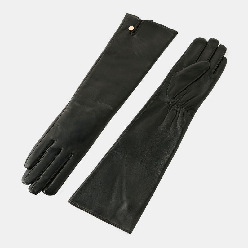 Guantes De Dedo Completo De Terciopelo Con Pantalla Táctil Para Mantener El Calor Al Aire Libre Y Moda Al Aire Libre Para Mujer Para Montar En Bicicleta