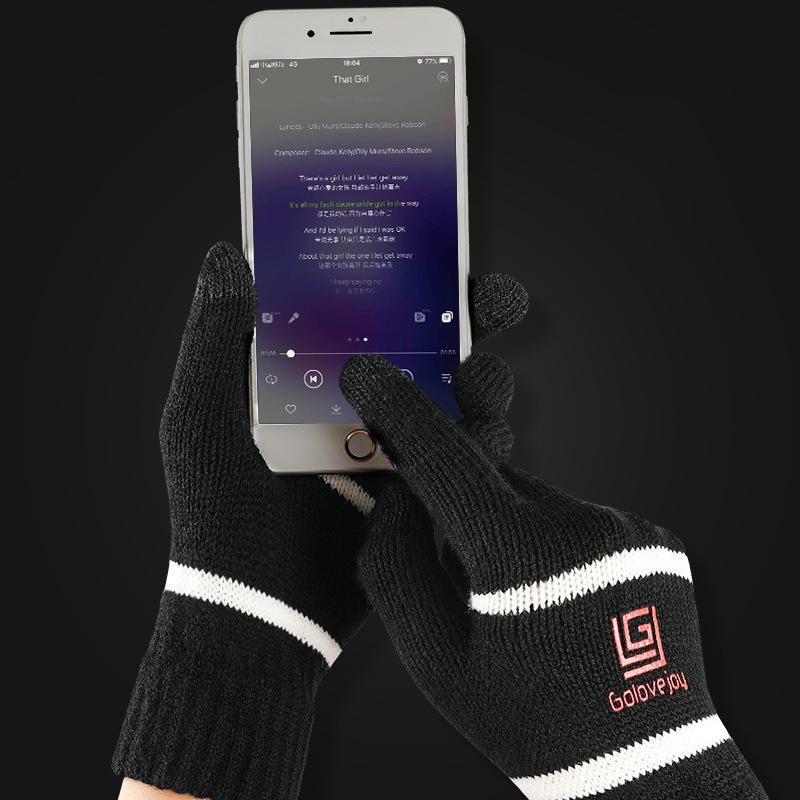 Guantes Gruesos Cálidos Unisex Con Pantalla Táctil De Invierno Para Montar Al Aire Libre