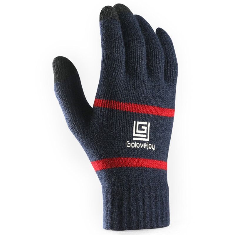 Guantes Gruesos Cálidos Unisex Con Pantalla Táctil De Invierno Para Montar Al Aire Libre