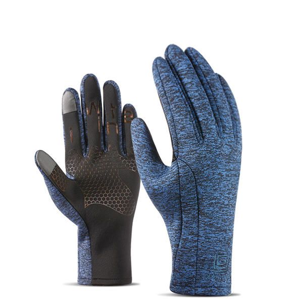 Guantes Impermeables De Terciopelo Deportivo Para Hombre Y Mujer Guantes De Escalada De Esquí Con Pantalla Táctil Para Montar Al Aire Libre