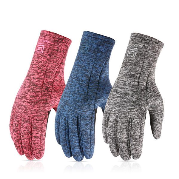 Guantes Impermeables De Terciopelo Deportivo Para Hombre Y Mujer Guantes De Escalada De Esquí Con Pantalla Táctil Para Montar Al Aire Libre