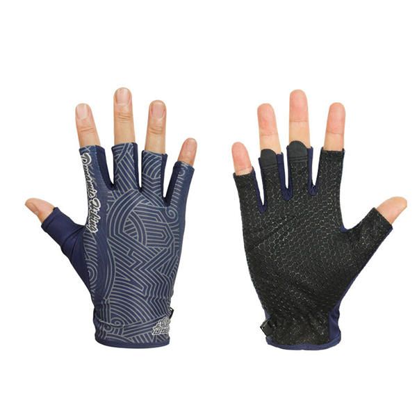 Guantes De Medio Dedo Unisex A Prueba De Viento Al Aire Libre Escalada Fitness Guantes Deportivos Antideslizantes