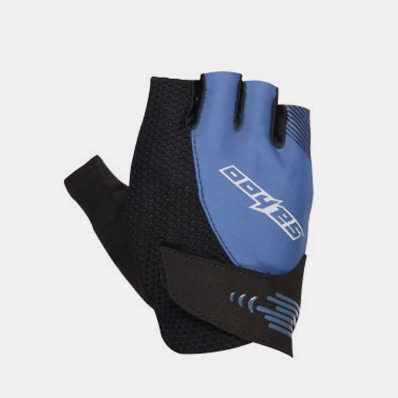 Guantes De Medio Dedo Unisex Antideslizantes Transpirables Y Resistentes Al Desgaste Para Montar En Bicicleta Al Aire Libre