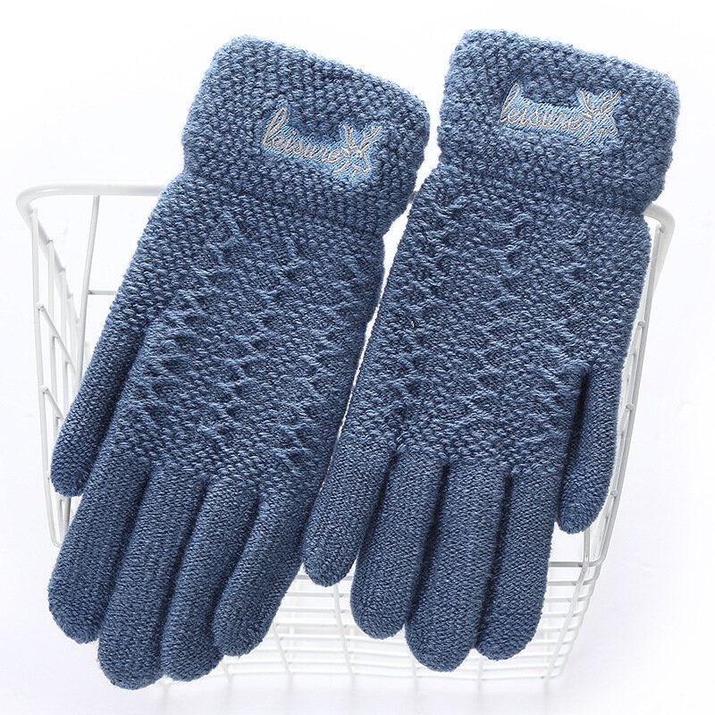 Guantes De Navidad Tejidos Guantes De Exterior Con Pantalla Táctil