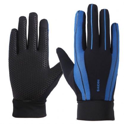 Guantes De Pantalla Táctil Antideslizantes De Silicona Para Hombre