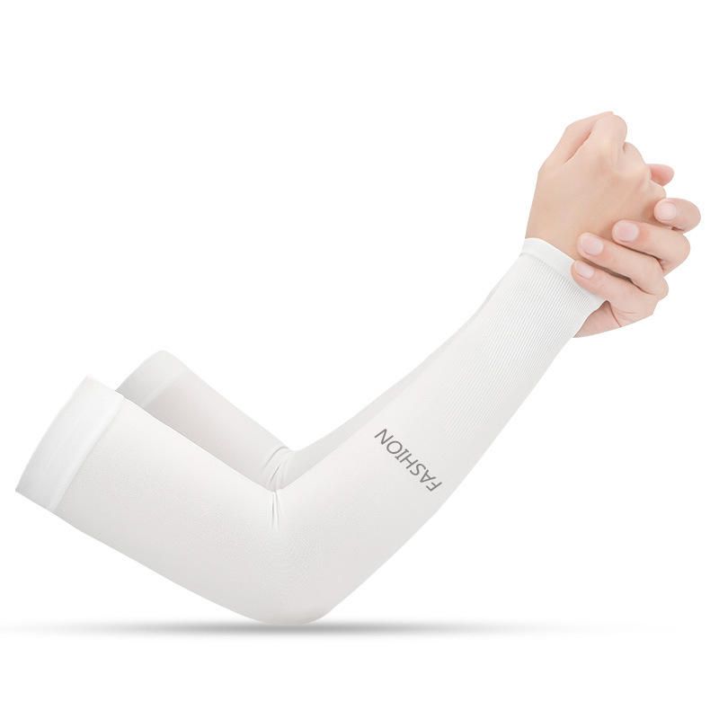 Guantes De Protección Solar Para Mujer Para Hombre Mangas De Brazo Color Sólido Estilo Simple Accesorio Para Todos Los Partidos