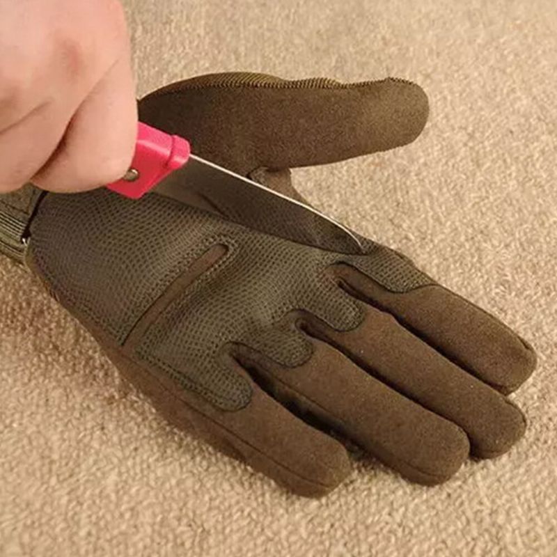 Guantes Tácticos Transpirables Para Entrenamiento De Montañismo Al Aire Libre Antideslizantes Resistentes Al Desgaste Con Corte Anti-cuchillo De Dedo Completo Para Hombres