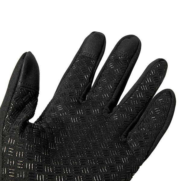 Hombres Mujeres Guante De Pantalla Táctil Impermeable Invierno Cálido Fleece Guantes Antideslizantes Ajustable