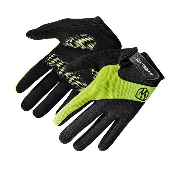 Wheelup Hombre Riding Guantes Antideslizantes Transpirables Soprts Para Exteriores Pantalla Táctil Dedos Completos Mitones