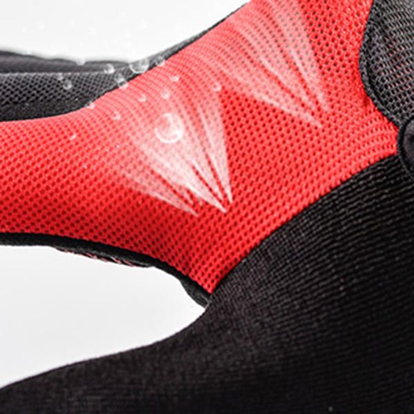 Wheelup Hombre Riding Guantes Antideslizantes Transpirables Soprts Para Exteriores Pantalla Táctil Dedos Completos Mitones