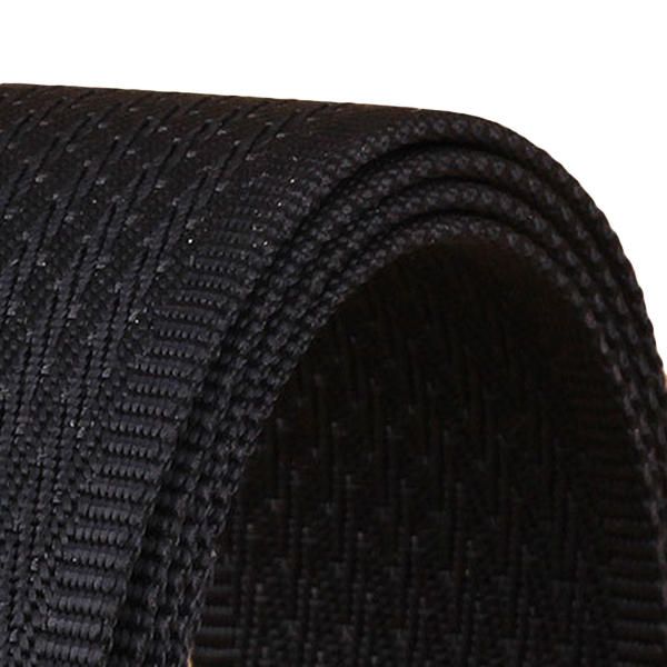 120cm Cinturón Táctico Militar De Nailon Para Hombre Pantalones Sólidos Duraderos Para Exteriores Cinturón De Hebilla De Aleación De Doble Anillo