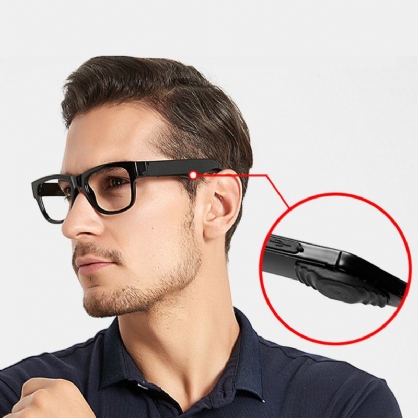 Auriculares Bluetooth Unisex Anti-luz Azul Inteligencia Táctil Gafas Lisas Para Montar Al Aire Libre