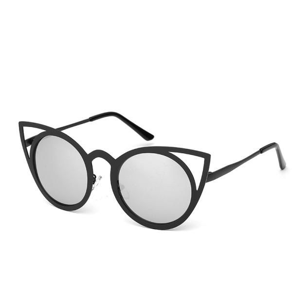 Espejo De Ojo De Gato Para Mujer Lente Colorida Gafas De Sol Vintage