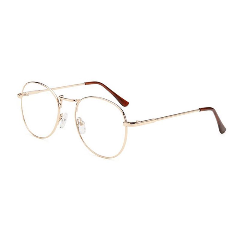 Gafas Falsas Con Montura Redonda Ligera Para Hombre Y Mujer