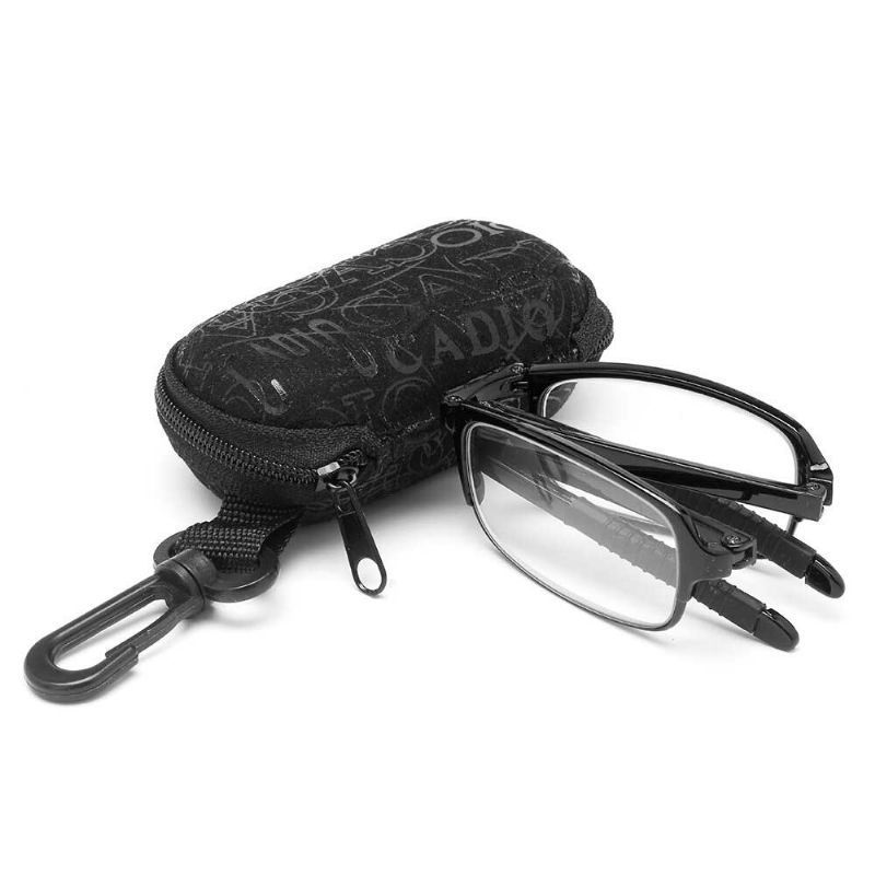 Gafas De Lectura Escalables Portátiles Unisex Con Estuche Gafas De Presbicia Antifatiga Para Hombres Y Mujeres