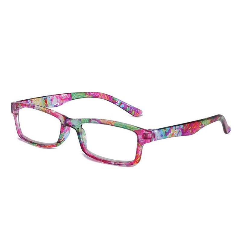 Gafas De Lectura Hd De Resina Floral Para Hombres Y Mujeres